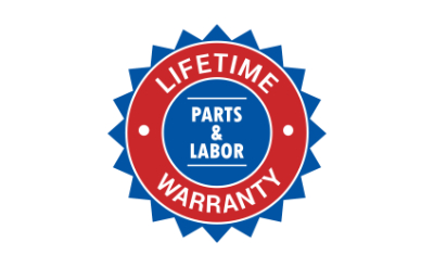 Lifetime Parts & Labor Warranty